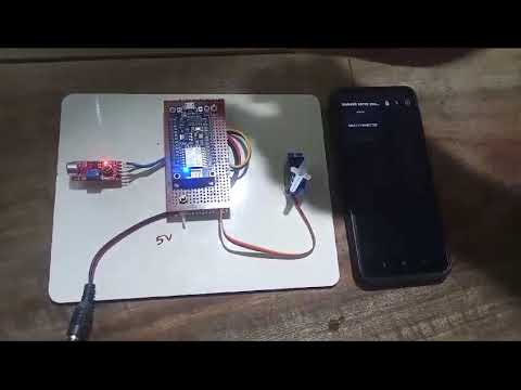 JN19.Servo Sound Sensor Door