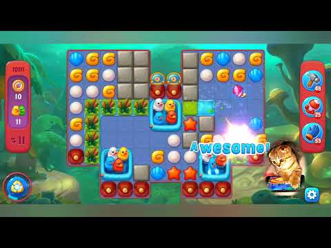 Fishdom 2022, no Boosters,  10111  level  -  прохождение без бустеров,  10111  уровень.