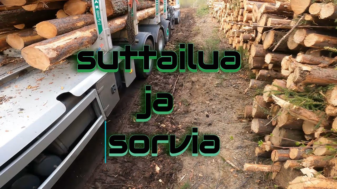 Suttailua ja sorvia.
