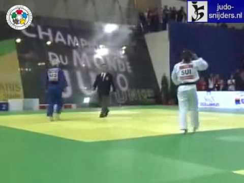 Judo 2009 Paris: Franssen (NED) - Amaron (SUI) [-57kg].