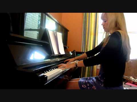 Lara plays Silence Before the Storm, Final Fantasy X on piano