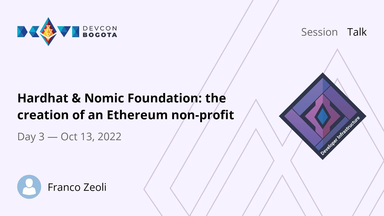 Hardhat & Nomic Foundation: the creation of an Ethereum non-profit preview