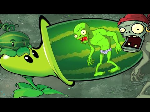 Best Peashooter Melon-pult VS All Zombie Zomboni Epic Hack Plants vs Zombies