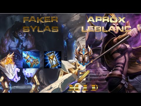 FAKER SYLAS VS LEBLANC MİD LANE