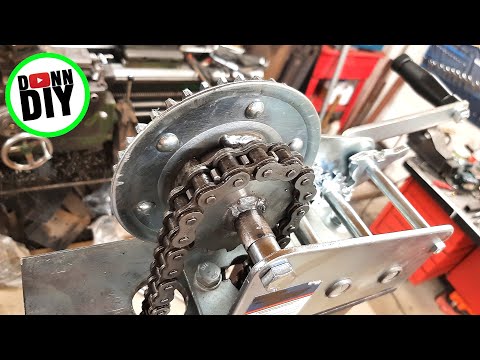 Swingblade SAWMILL Build Ep.7 - Height Adjustment, Upright Supports