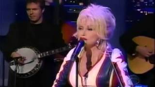 Dolly Parton Red, White  Bluegrass on Letterman Promoting For God And Country