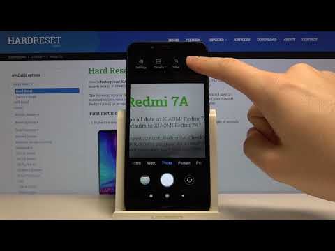 Camera Grid Lines in XIAOMI Redmi 7A – Activate and Disable Orientation Lines