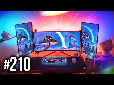 Room Tour Project 210 - BEST Desk Setups!