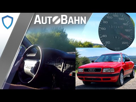 AutoBahn - Audi 80 B4 2.0E (1994) - POV | Vmax | ASMR