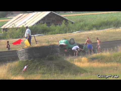 Autocross Dömsöd Gyökeres Bence Crash