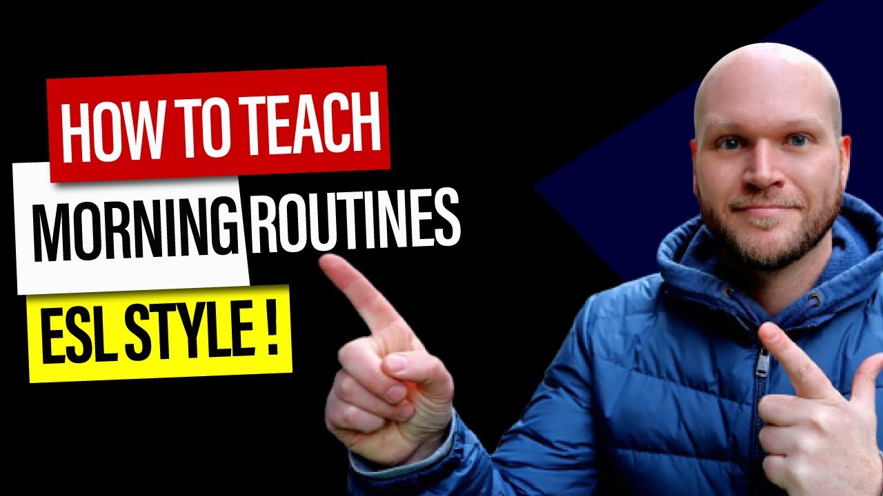 ESL Flashcard Games | Morning routines for school | (In-depth Tutorial)