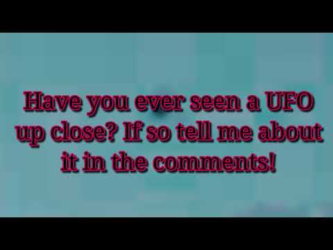 Up close UFO encounter. Couple react to low flying alien craft?!