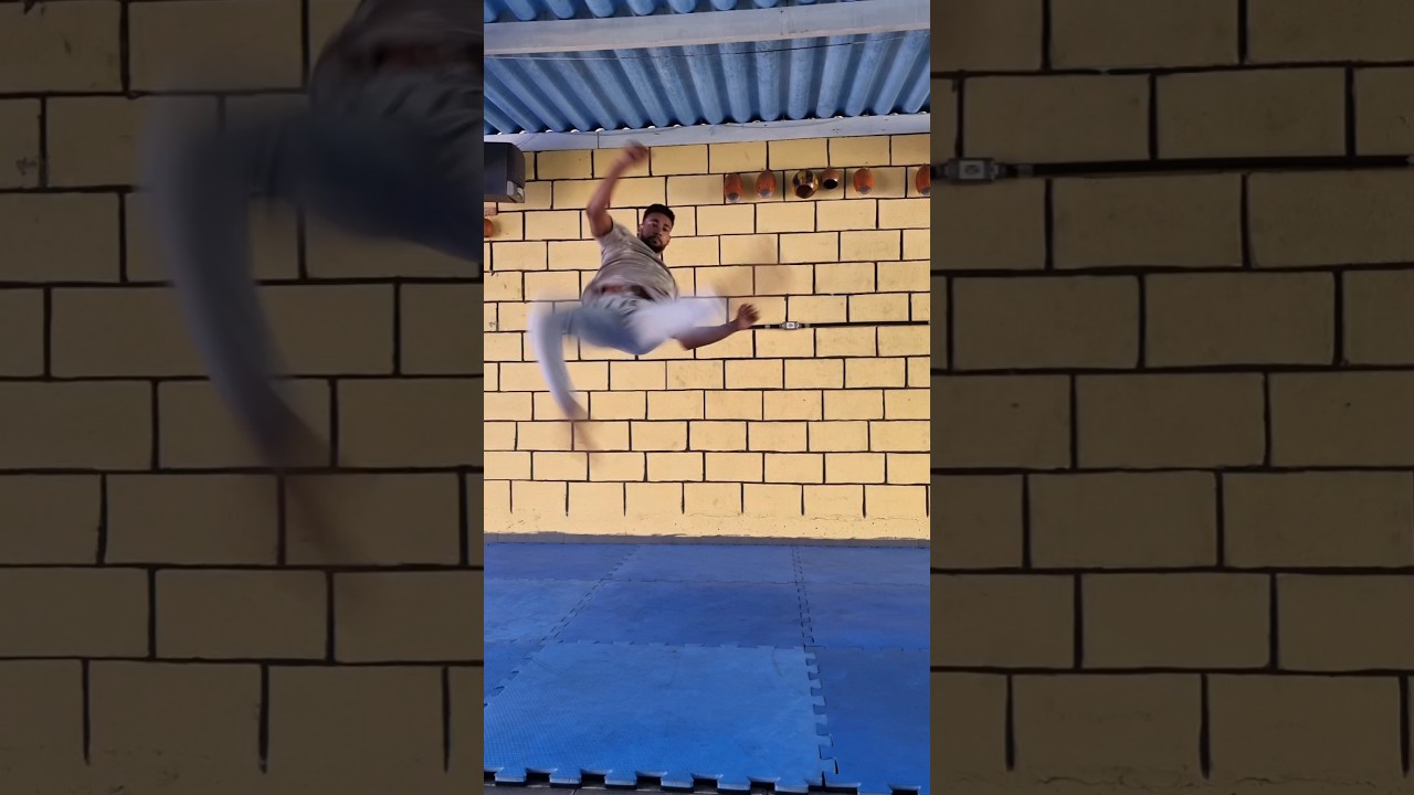 Como fazer o Parafuso da Capoeira #capoeira #acrobacias