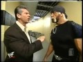 Hulk Hogan returns to WWF 2002 - Segment with ...