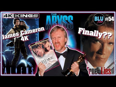TITANIC 4K, THE ABYSS 4K, ALIENS 4K, TRUE LIES 4K | James Cameron 4K Titles Finally Here? | 4K Kings