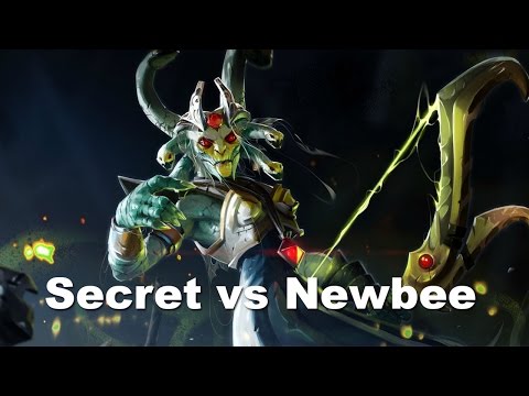 Secret vs Newbee super Dota 2