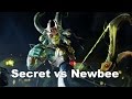 Secret vs Newbee super Dota 2 