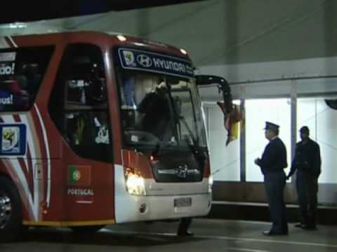 FIFA World Cup 2010 - Portugal returning home after Villa and Spain knock them out