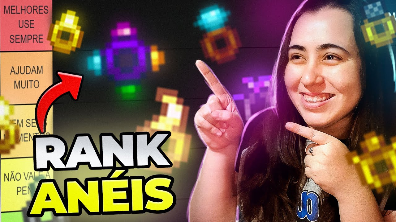 RANK DOS ANÉIS MELHORES E PIORES (TIER LIST) NO STARDEW VALLEY