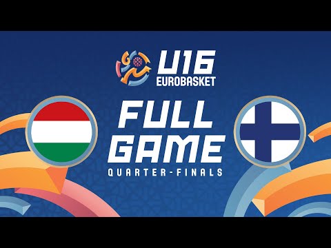 Quarter-Finals: Hungary v Finland | FIBA U16 Women's EuroBasket 2024