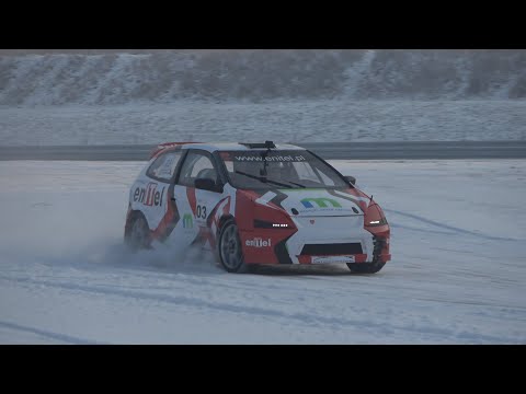 Bartosz Krysmann, Honda Civic - SuperOES Wigilijny - Tor Poznań, 11.12.2021