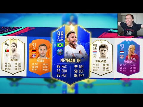 SAIN 98 RATED TOTS NEYMARIN! - PARAS RETRO FUT DRAFT