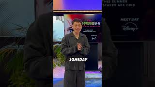 Singing and dancing with the cast of Zombies 4! 🧟