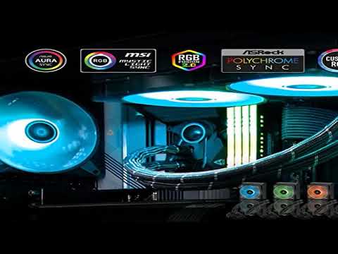 ARCTIC Liquid Freezer II 240 RGB - Multi-compatible all-in-one CPU AIO water cooler with RGB, compa