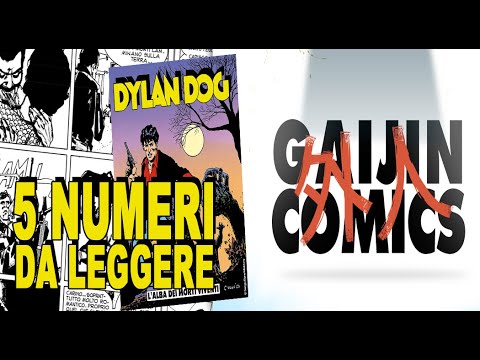 DYLAN DOG 5 ALBI PER CONOSCERE IL PERSONAGGIO!