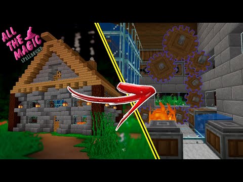 Minecraft - All The Magic Spellbound # 05 |  Introduction to Create, this mod is BEAUTIFUL!!!!  (Tutorial)