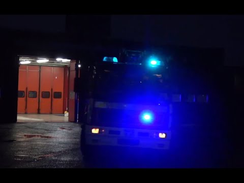 Gorton's Second Pump Turnout - Greater Manchester Fire And Rescue Service