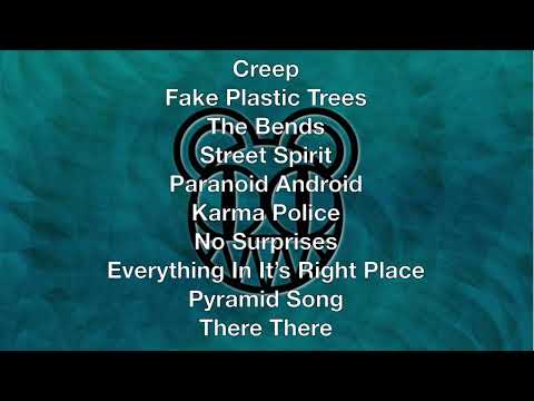 Radiohead Greatest Hits