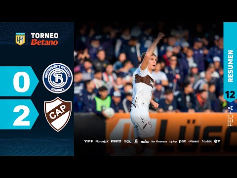 INDEPENDIENTE RIVADAVIA 0 - 2 PLATENSE I Resumen del partido | #TorneoBetano 2024