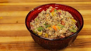Quinoa Salad Recipe - vegan recipes - mediterranean inspired quinoa recipes- healthy cooking channel