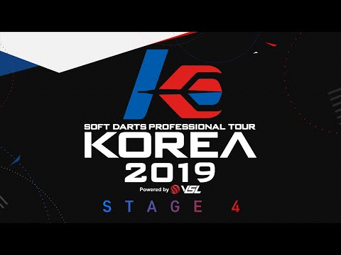[LIVE] SOFT DARTS KOREA 2019 STAGE 4 Preliminary Round Machine 3 Powerd by VSL