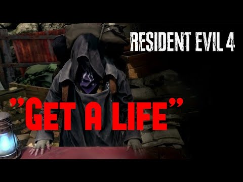 The Merchant Insults You For Getting All Upgrades - Resident Evil 4 (2023) Easter Egg
