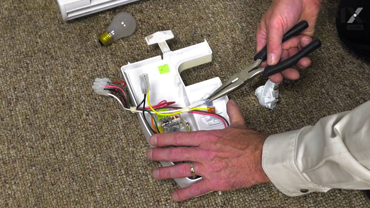 Replacing your Kenmore Refrigerator Light Socket Kit