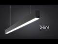 Светильник светодиодный X-line для сборки в линию 37Вт 4000 К 1246x63x100 мм RAL9005 черный муар | V1-R0-9X824-02000-4003740 VARTON VARTA