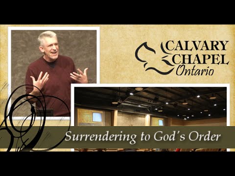 1 Corinthians 14 (Part 3) Surrendering to God's Order