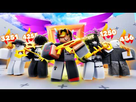 MP4團的大佬們帶我飛！不需要做任何事情就贏了 OMGGGG / Rivals 競爭者 roblox