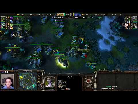 RaZZoRMaN (ORC) vs TGW (NE) - Highly Recommended - WarCraft 3 - WC3582