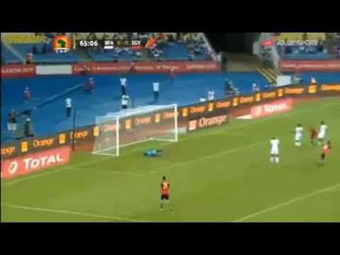 GOAL of SALAH MOHAMED BURKINA FASO 0-1 EGYPTE
