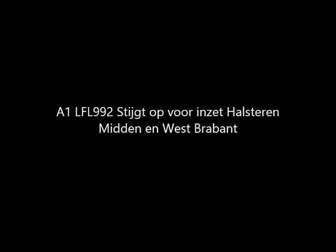 A1 LFL02 (17992) Rukt uit voor een gekregen inzet in Halsteren