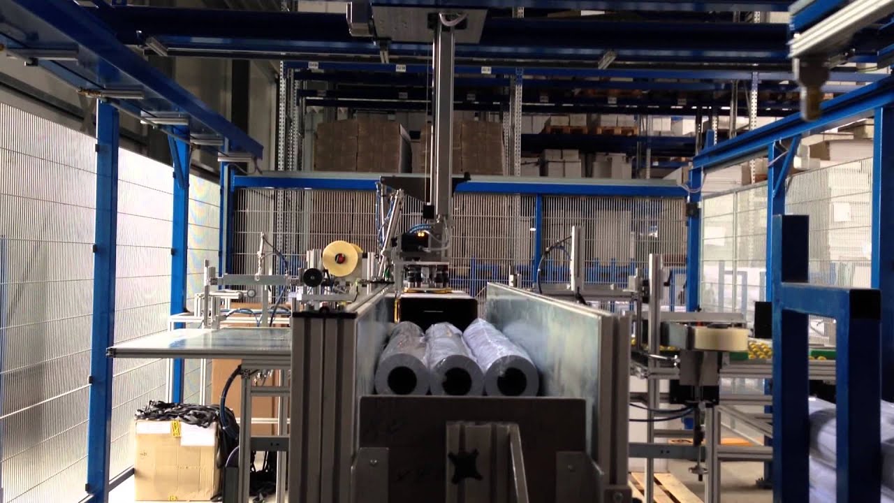 Plotterpapier, Automatische Verpackung