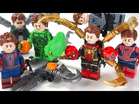 LEGO Spider-Man No Way Home | Green Goblin | Tobey Maguire | Tom Holland Unofficial Lego Minifigures