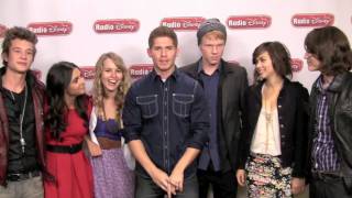 Lemonade Mouth Cast - &quot;Here We Go&quot; - Celebrity Take with Jake - Radio Disney
