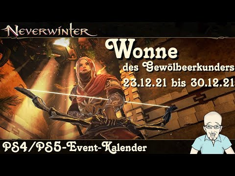NEVERWINTER: Event-Kalender 2x Währung Vergangene Kampagnen & Siegel - 23. bis 30.12.21 - PS deutsch