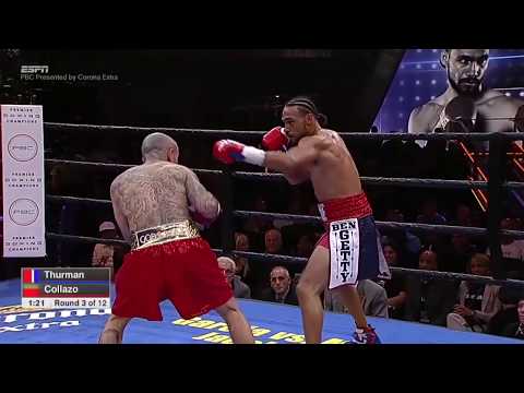 Keith Thurman Vs Luis Collazo Highlights
