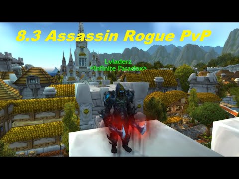 WoW 8.3 Assassination Rogue PvP - A Hopeless Team - Lvladen Commentary