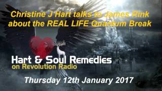 Christine J Hart talks to James Rink about the REAL LIFE Quantum Break